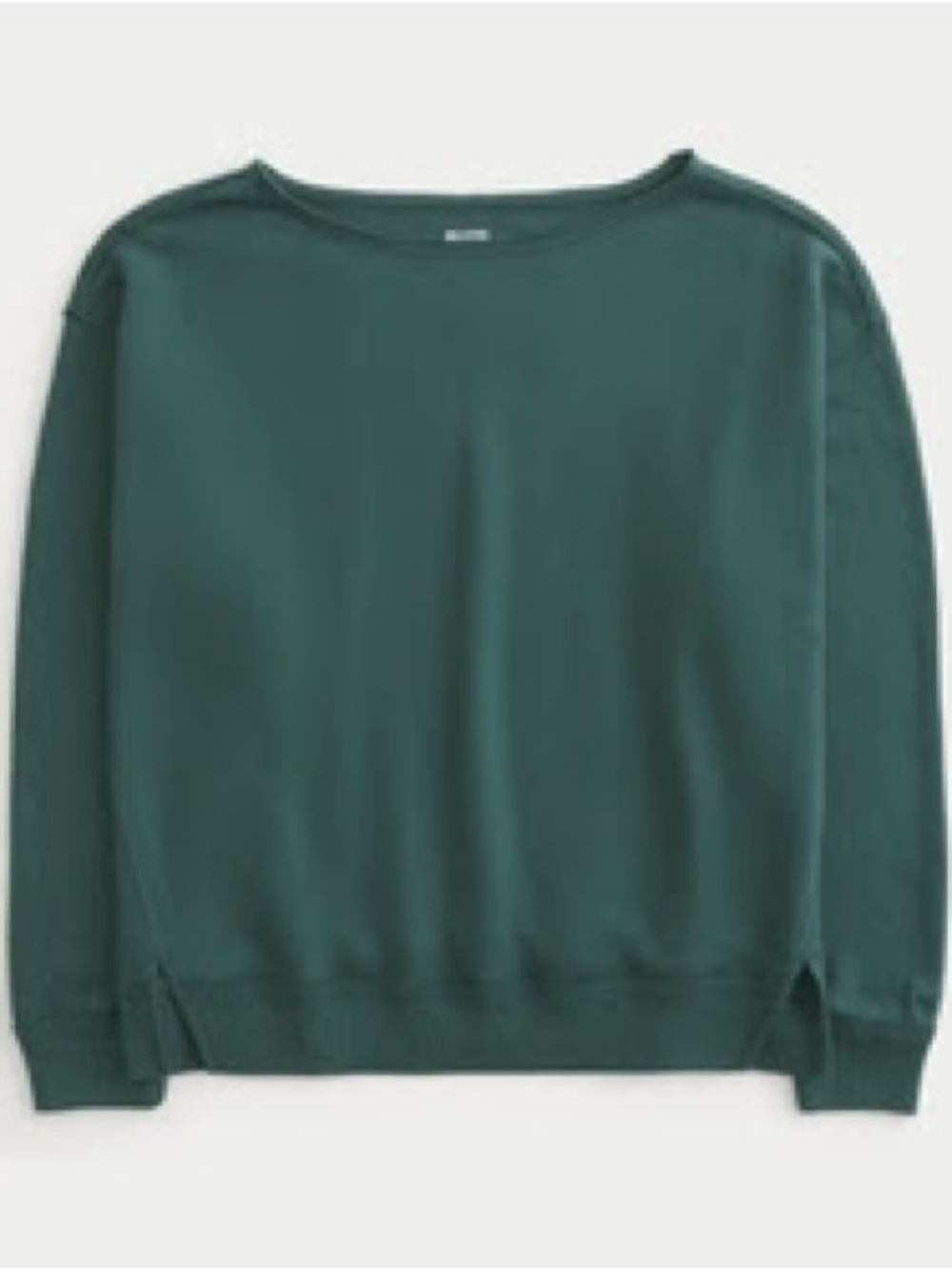 Hollister Oversized Off-The-Shoulder Fleece Sweatshirt XS